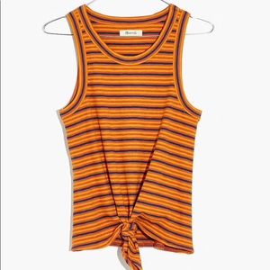 Madewell Knot Front Tank Top